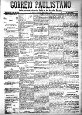 Correio paulistano [jornal], [s/n]. São Paulo-SP, 16 out. 1886.