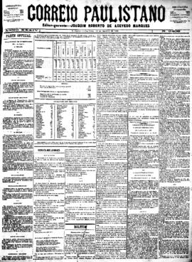 Correio paulistano [jornal], [s/n]. São Paulo-SP, 10 jan. 1888.