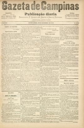 Gazeta de Campinas [jornal], a. 8, n. 1133. Campinas-SP, 19 set. 1877.