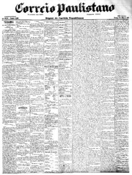 Correio paulistano [jornal], [s/n]. São Paulo-SP, 16 mar. 1902.