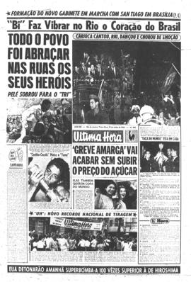 Última Hora [jornal]. Rio de Janeiro-RJ, 19 jun. 1962 [ed. matutina].
