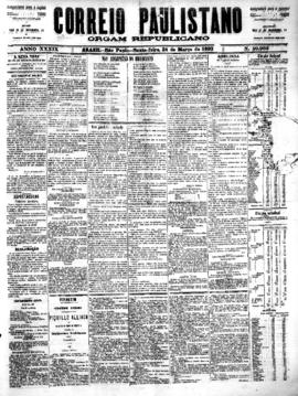 Correio paulistano [jornal], [s/n]. São Paulo-SP, 24 mar. 1893.