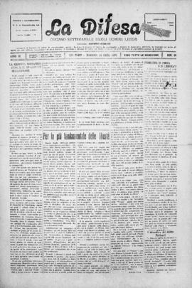 La Difesa [jornal], a. 3, n. 69. São Paulo-SP, 25 abr. 1926.