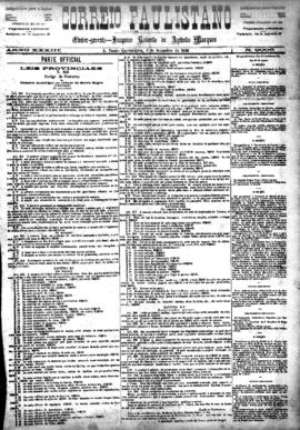 Correio paulistano [jornal], [s/n]. São Paulo-SP, 01 set. 1886.