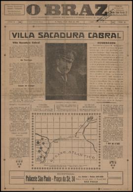 O Braz [jornal], a. 2, n. 46. São Paulo-SP, 17 mai. 1925.