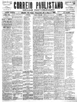 Correio paulistano [jornal], [s/n]. São Paulo-SP, 30 mai. 1893.