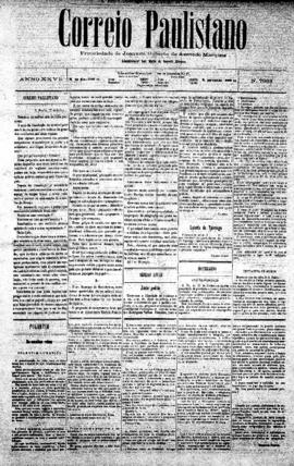 Correio paulistano [jornal], [s/n]. São Paulo-SP, 17 jul. 1881.