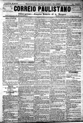 Correio paulistano [jornal], [s/n]. São Paulo-SP, 19 jan. 1883.