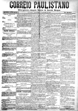 Correio paulistano [jornal], [s/n]. São Paulo-SP, 04 nov. 1886.