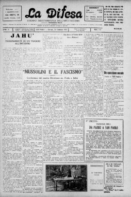 La Difesa [jornal], a. 4, n. 142. São Paulo-SP, 24 fev. 1927.