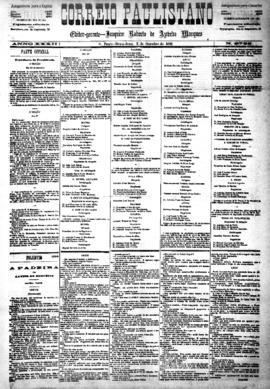 Correio paulistano [jornal], [s/n]. São Paulo-SP, 02 out. 1885.