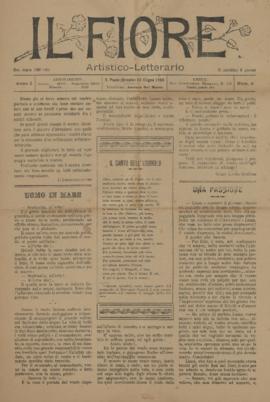 IL Fiore [jornal], a. 1, n. 3. São Paulo-SP, 18 jun. 1908.