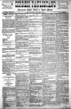 Correio paulistano [jornal], [s/n]. São Paulo-SP, 12 mai. 1885.