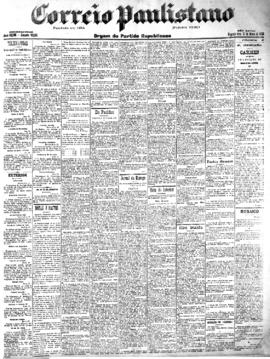 Correio paulistano [jornal], [s/n]. São Paulo-SP, 31 mar. 1902.