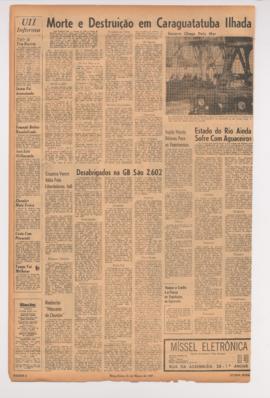 Última Hora [jornal]. Rio de Janeiro-RJ, 21 mar. 1967 [ed. regular].