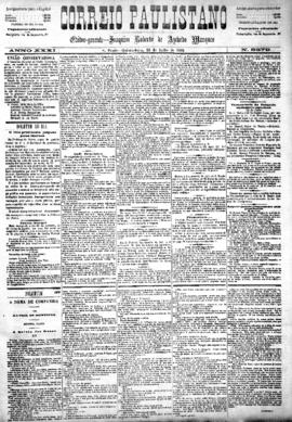 Correio paulistano [jornal], [s/n]. São Paulo-SP, 24 jul. 1884.