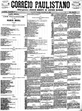 Correio paulistano [jornal], [s/n]. São Paulo-SP, 22 jun. 1888.