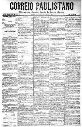 Correio paulistano [jornal], [s/n]. São Paulo-SP, 16 mar. 1887.