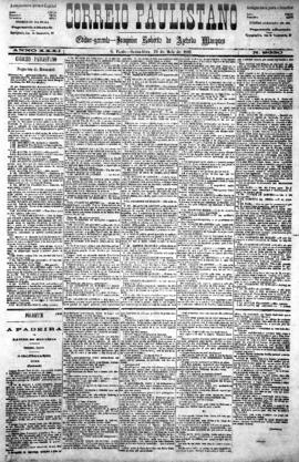 Correio paulistano [jornal], [s/n]. São Paulo-SP, 29 mai. 1885.