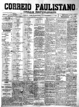 Correio paulistano [jornal], [s/n]. São Paulo-SP, 07 dez. 1894.
