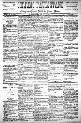 Correio paulistano [jornal], [s/n]. São Paulo-SP, 19 abr. 1885.