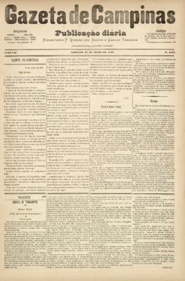 Gazeta de Campinas [jornal], a. 8, n. 1088. Campinas-SP, 21 jul. 1877.