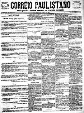 Correio paulistano [jornal], [s/n]. São Paulo-SP, 26 mai. 1888.