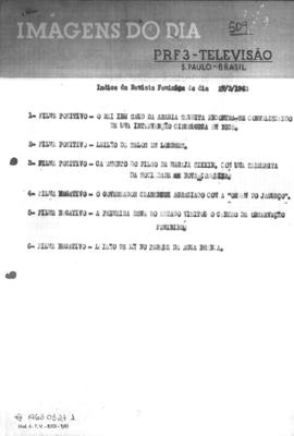 TV Tupi [emissora]. Revista Feminina [programa]. Roteiro [televisivo], 27 mar. 1963.