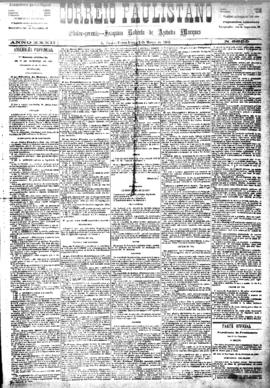 Correio paulistano [jornal], [s/n]. São Paulo-SP, 02 mar. 1886.