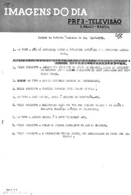 TV Tupi [emissora]. Revista Feminina [programa]. Roteiro [televisivo], 14 ago. 1959.