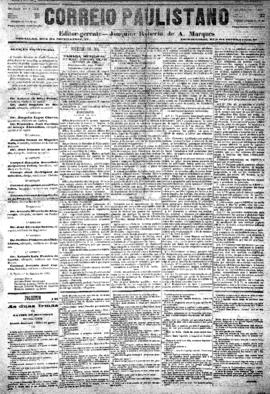 Correio paulistano [jornal], [s/n]. São Paulo-SP, 04 out. 1883.