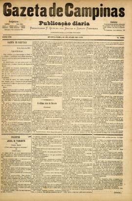Gazeta de Campinas [jornal], a. 8, n. 1091. Campinas-SP, 25 jul. 1877.