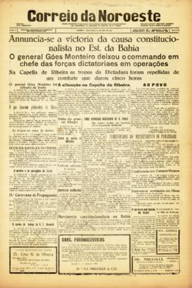 Correio da noroeste [jornal], a. 2, n. 342. Bauru-SP, 21 jul. 1932.