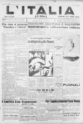 La Difesa [jornal], a. 8, n. 395. São Paulo-SP, 05 jan. 1932.