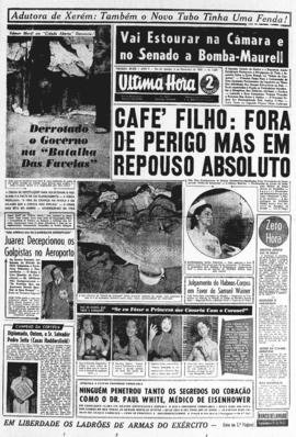 Última Hora [jornal]. Rio de Janeiro-RJ, 04 nov. 1955 [ed. vespertina].