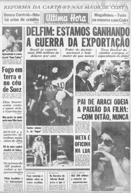 Última Hora [jornal]. Rio de Janeiro-RJ, 25 jun. 1969 [ed. matutina].