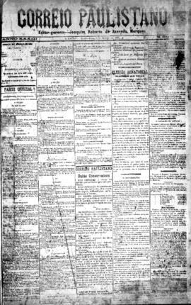 Correio paulistano [jornal], [s/n]. São Paulo-SP, 05 jan. 1887.