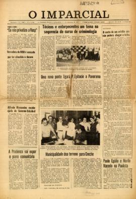 O Imparcial [jornal], [s/n]. Presidente Prudente-SP, 01 dez. 1977.