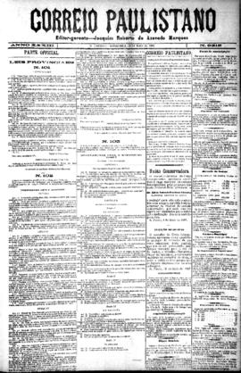 Correio paulistano [jornal], [s/n]. São Paulo-SP, 19 mai. 1887.