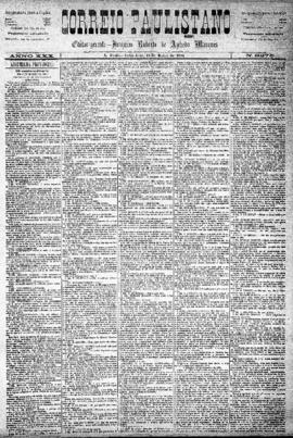 Correio paulistano [jornal], [s/n]. São Paulo-SP, 18 mar. 1884.