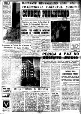 Correio paulistano [jornal], [s/n]. São Paulo-SP, 03 mar. 1957.