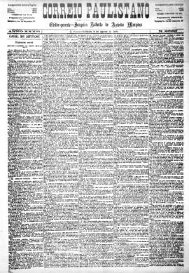 Correio paulistano [jornal], [s/n]. São Paulo-SP, 08 ago. 1885.