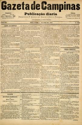 Gazeta de Campinas [jornal], a. 8, n. 1028. Campinas-SP, 08 mai. 1877.