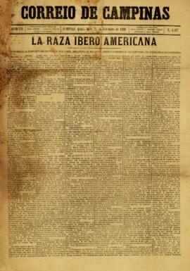 Correio de Campinas [jornal], a. 16, n. 4497. Campinas-SP, 22 fev. 1900.