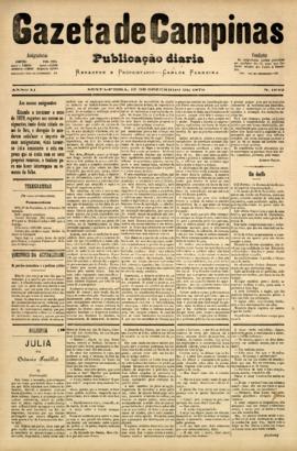 Gazeta de Campinas [jornal], a. 10, n. 1802. Campinas-SP, 19 dez. 1879.