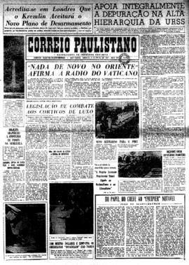 Correio paulistano [jornal], [s/n]. São Paulo-SP, 06 jul. 1957.