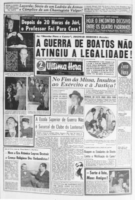 Última Hora [jornal]. Rio de Janeiro-RJ, 19 out. 1955 [ed. vespertina].