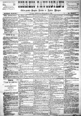 Correio paulistano [jornal], [s/n]. São Paulo-SP, 10 jul. 1884.