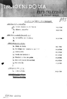 TV Tupi [emissora]. Diário de São Paulo na T.V. [programa]. Roteiro [televisivo], 27 dez. 1960.