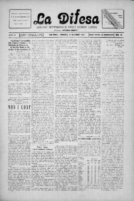 La Difesa [jornal], a. 3, n. 37. São Paulo-SP, 13 set. 1925.